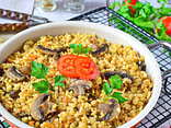 Каша булгур з овочами