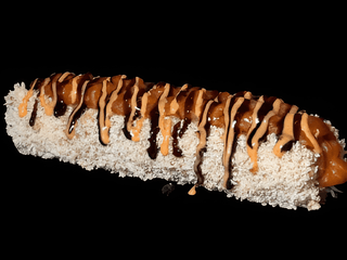 Рол Дог з лососем кім-чи