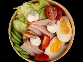 Боул з копченою куркою