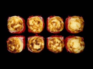 Запечений мікс краб-лосось в ікрі