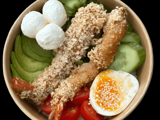 Боул з креветкою