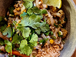 Овочі з МОРЕПРОДУКТАМИ та Яйцем WOK