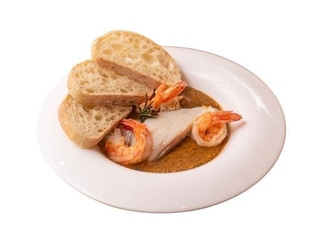 Біск з креветками