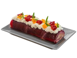 Шуба - рулетик з лососем