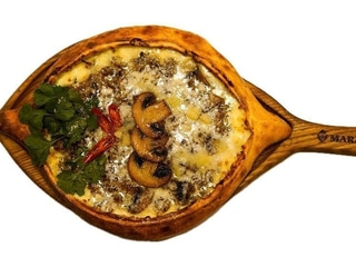 Хачапурі з трюфелем та печерицями