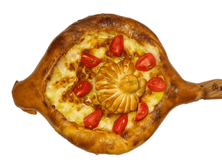 Хачапурі з сирним хінкалі