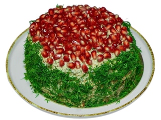 Мʼясний торт