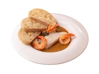 Біск з креветками 