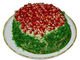 Мʼясний торт