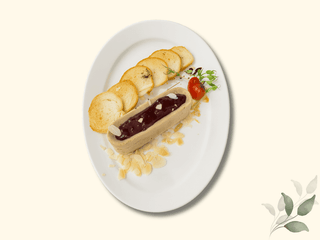 Паштет курячий з журавлиним соусом