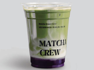 Lavender Matcha Latte