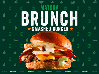 MATOKA Brunch Smashed Burger