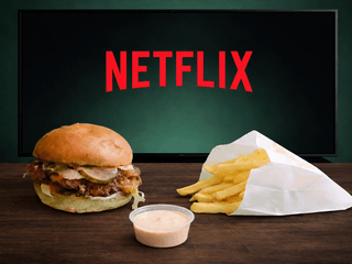 🎬 Netflix & Burger 🍔