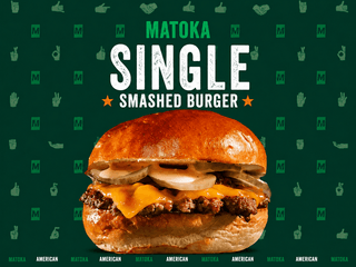 Single MATOKA Smashed Burger 🍔