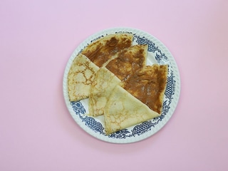 Palačinky s karamelem