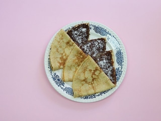 Palačinky s Nutellou a kokosem