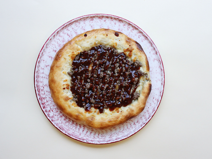 Ground Beef BBQ Khachapuri