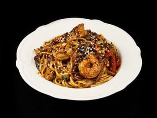 Wok з морепродуктами
