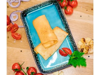 Млинці з куркою та сиром