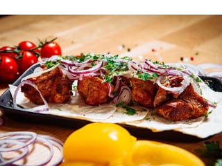 Шашлик з свинної шиї