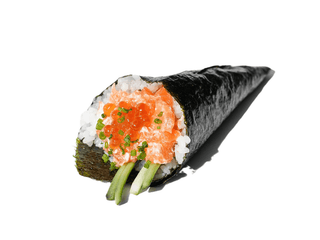 Temaki salmon cheese