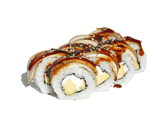 Philadelphia unagi with avocado