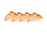 Hot salmon nigiri | 4 pcs
