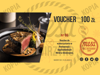 VOUCHER PODARUNKOWY MESA