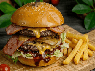 BURGER BEEF DOUBLE