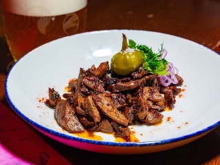 Restovaná bravčová pečeň