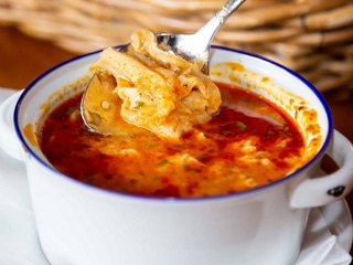 Spicy tripe soup
