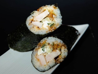 Рол З копченою куркою