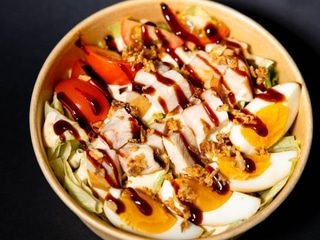 Салат з копченою куркою
