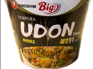 Udon tempura ,суп з локшиною темпура.Стакан