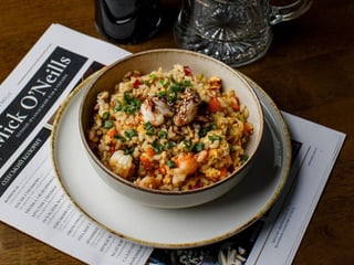 РИС З КРЕВЕТКАМИ ТА ОВОЧАМИ