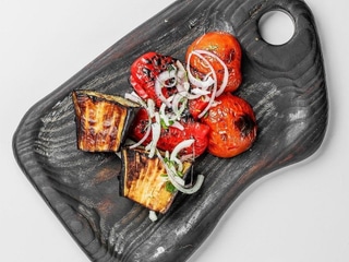 Овочі на мангалі