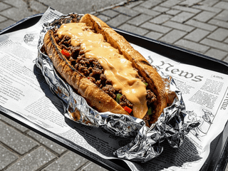 Philly Cheesesteak Sandwich