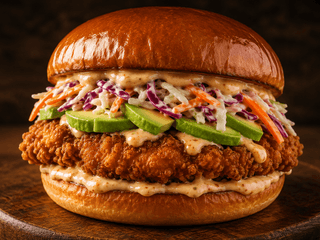 Avocado Sweet Chilli Chicken