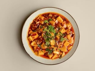 Tofu na spôsob ”Ma-Po” s hovädzím mäsom
