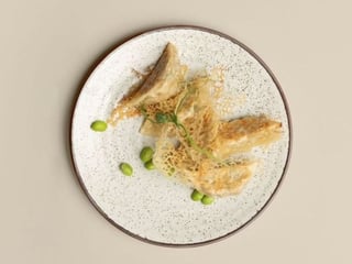 Gyoza zapekané taštičky plnené zeleninou