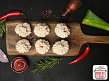 Khinkali mit Schweinefleischfüllung