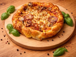 Міні-піца з куркою 20см