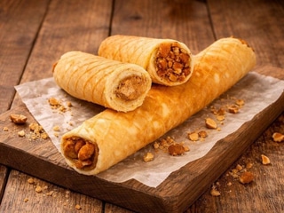 Трубочка зі згущеним молоком