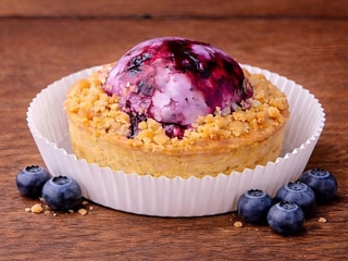 Тарт чорничний