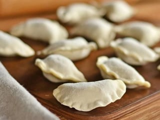 Pierogi ze śliwkami, ok 1 kg.