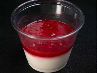 Panna Cotta z maliną