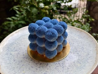 Мусове тістечко Фундук груша - яблуко