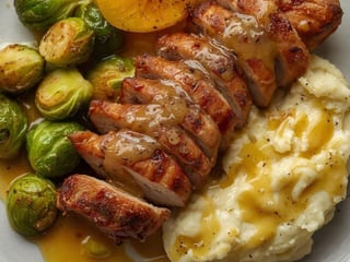 Vepřová panenka & Bramborové pyré