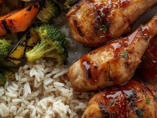 Teriyaki kuřecí stehna