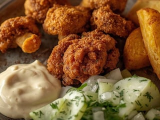 VEGE: Smažené houby